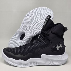 Under Armour Flow Highlight Ace Women High Top Volleyball Shoe Black Sz 12.5 New